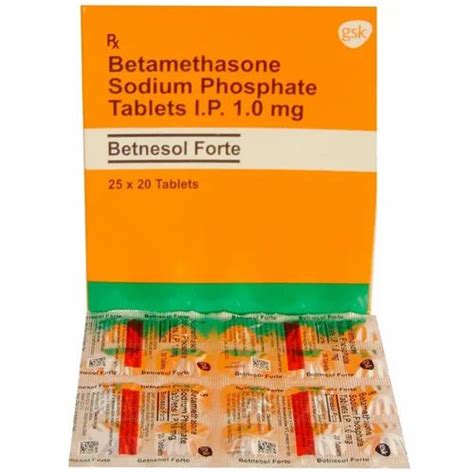 Betnesol Forte 1 Mg Tablet .